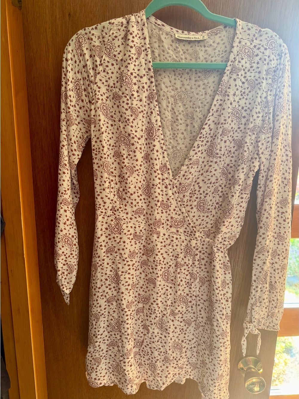 Abercrombie & Fitch Mini Wrap Dress M